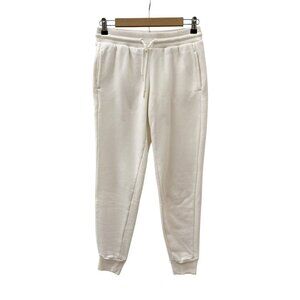 90 Degree Cream Jogger Sweatpants Workout‎ Gym Stretch Drawstring Waist Women S